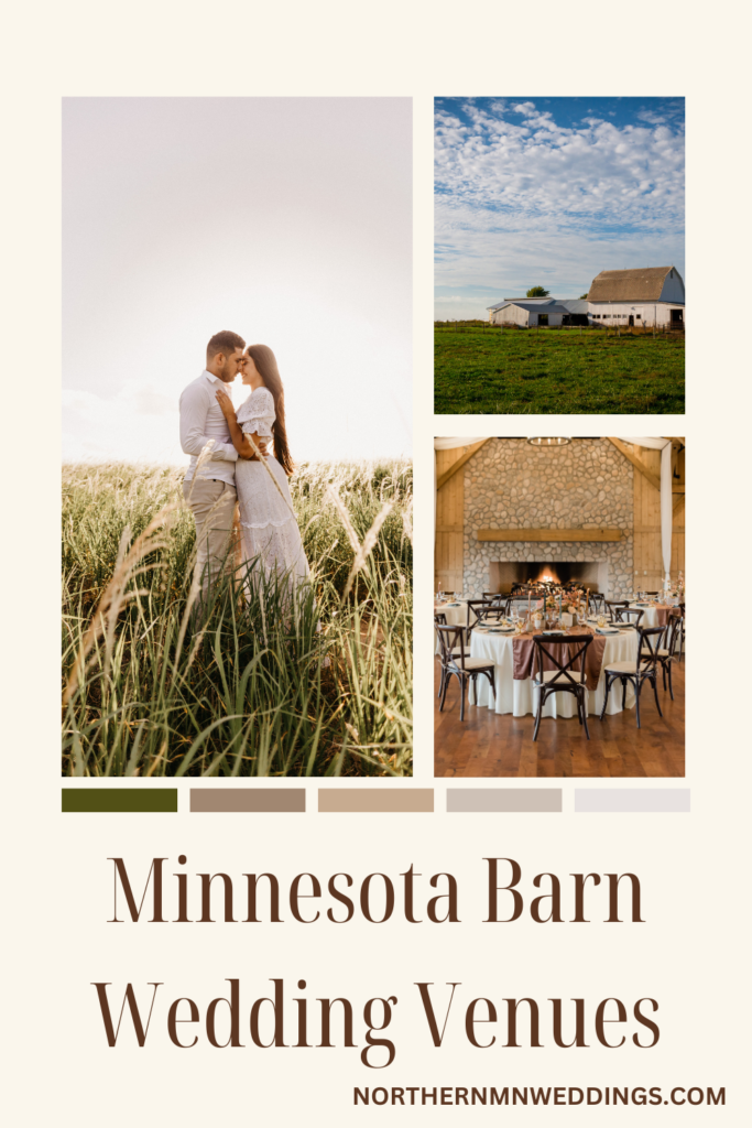 barn wedding venues Northern Minnesota